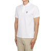 AMI Polo Collared T-Shirt BFUPL001 760 100 (Unisex) 76747964 [P]