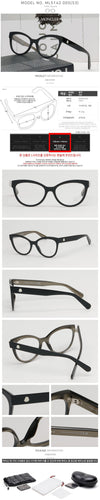 MONCLER モンクレール メガネフレーム ML5142 005 キャットアイ 65871865 [P]