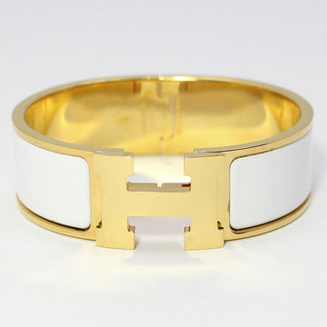 Hermes Gold Click Clack H Bracelet 127305954