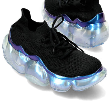 GROUNDS Fell Aurora Sneakers MOOPIE BLACK ICE GRAY 37-40 127307537