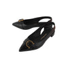 SALVATORE FERRAGAMO ガイオラ ガンチーニ スリングバック 34435-6 127310799 [P]