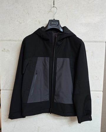 ZEGNA Techmerino schwarze Jacke 95 127311497