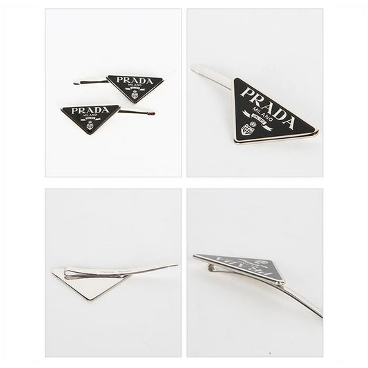 Prada Triangle Logo Hairpin F0002 67826748 [P]
