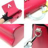 LOUIS VUITTON M56131 Grenade Epi Leder Silberfarben Twist MM Top Handle Kette 2WAY 127391274 [P]