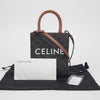 CELINE Vertikaler Mini-Tote Schultertasche 194372BZK 126923057 [P]