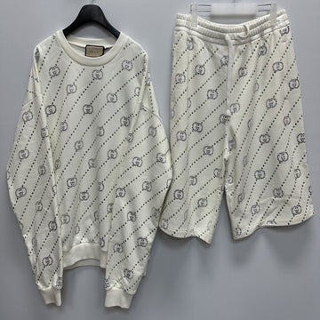 GUCCI Gestreiftes Interlocking G Crystal Sweatshirt 105 34 127394810