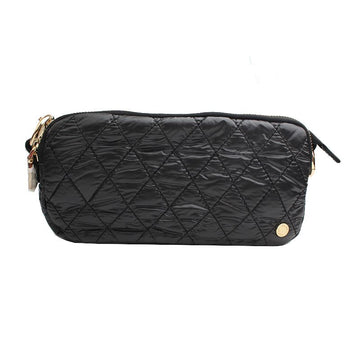 OTHER BRAND Klabba Schwarze gesteppte Stoff Umhängetasche 127412652