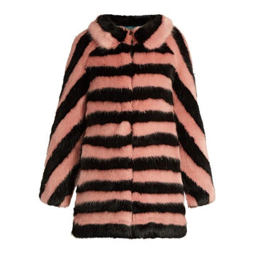 OTHER BRAND 16FW Shrimps Jean striped フェイクファー 1067027 32924365