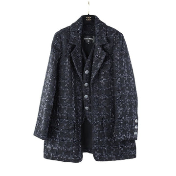 CHANEL Shimmer Fantasy Tweed Jacket 40 127468814