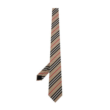 Burberry Silk Tie Beige Stripe 8011694 127469056