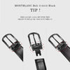 Montblanc Men's Belt 114412 Reversible Black Dark Brown 127470152 [P]