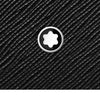 Montblanc Satorial Bi-Fold Wallet View Pocket 130318 Black 127470170 [P]