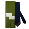 Gucci Web Bee Tie Navy 127476252 [P]
