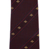 GUCCI ハニービー ネクタイ 451528 4E002 6174 バーガンディ 127476294 [P]