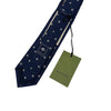 Gucci Silk Tie 456526 4E002 4078 Navy 127476218 [P]