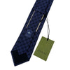 GUCCI ジャカードネクタイ GGパターン ネイビー 4B002 4000 127476279 [P]