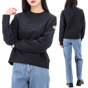 MONCLER Logo Stickerei Baumwoll Sweatshirt 8G00016 89A1K 778 127480830