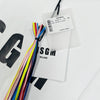 MSGM Logo Short Sleeve T-Shirt 3240MM94 227298 01 White 127481214 [P]
