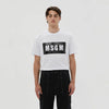 MSGM Short Sleeve T-Shirt Box Logo 2000MM520 200002 01 127481218 [P]