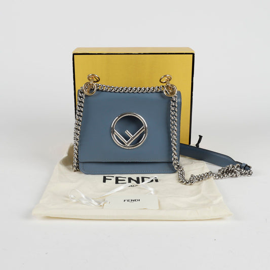 FENDI 8BT286 カン アイ スモール ショルダー クロスバッグ 127306445 [P]