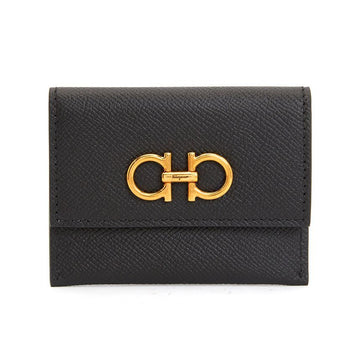 Salvatore Ferragamo 26SS Gancini Women's Card Holder 22 0861 NERO 0779901 127512810
