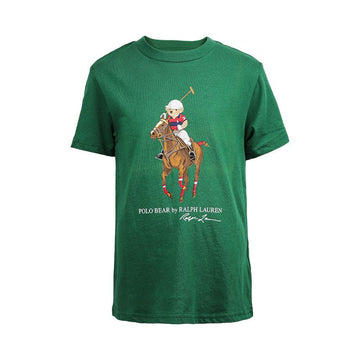 POLO RALPH LAUREN Kind Bärenmotiv T-Shirt Kurzarm 322853828 002 127544018