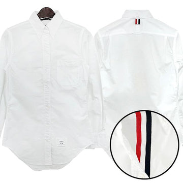 THOM BROWNE レディース三線グログランオックスフォードシャツ (FLL005E F0313 100) 123775781