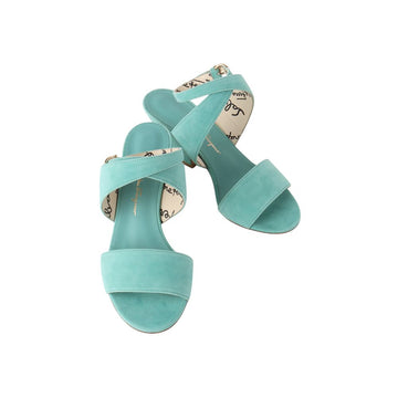 Salvatore Ferragamo Suede Plain Wedge Sandals 6 1/2 127648659