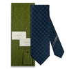 Gucci Silk Tie GG Pattern Navy 456520 4B002 4168 127647723 [P]