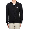 COMME DES GARCONS weißer Wappen Cardigan AX N062 051 1 127650529 [P]