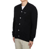 COMME DES GARCONS Schwarze Wappenstrickjacke AX N024 051 1 (Unisex) 127650528 [P]