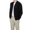 COMME DES GARCONS Schwarze Wappenstrickjacke AX N024 051 1 (Unisex) 127650528 [P]