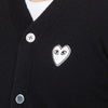 COMME DES GARCONS weißer Wappen Cardigan AX N062 051 1 127650529 [P]