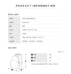 Burberry Nylon Backpack Rucksac 80905611 Medium Black 127652210 [P]