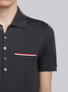 Thom Browne Classic RWB Polo Shirt MJP022A 128033355 [P]