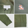 MAISON KITSUNE Herren Hoodie mit Chelexfox-Patch LM00706KM0001 P384 78449502 [P]