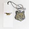 MAISON KITSUNE ボールドフォックスヘッド キーリング MM06904AM1002 P357 78449548 [P]