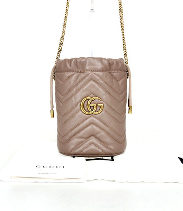 Gucci Marmont GG Bucket Crossbody 575163 128260564