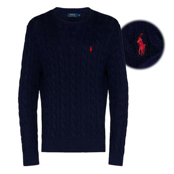 Polo Ralph Lauren Cable Knit with Pony Embroidery 001 156797693