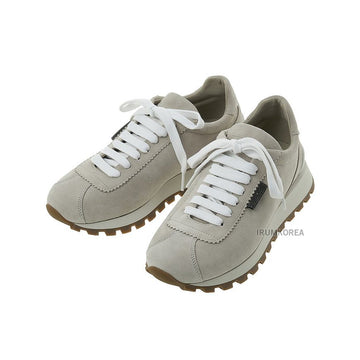 Brunello Cucinelli Shiny Tab Sneakers SS25 128304916