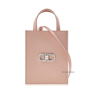 SALVATORE FERRAGAMO 21 8358 NYLUND PINK OPTIC WHITE 0771813 Mini Schultertasche 128305074
