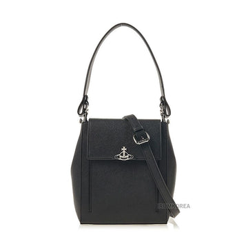 VIVIENNE WESTWOOD ローズマリー ショルダーバッグ ブラック 4602000HU S0021 N401 SS25 128305115