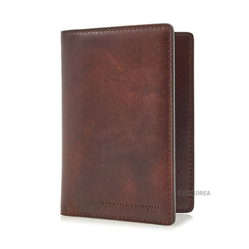 BRUNELLO CUCINELLI Kartenetui mit Logo Debossed 128305426