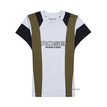 Martine Rose Women's Reduced Panel T-Shirt WHT SS25 652JE01000D 128305513