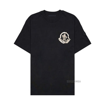 MONCLER ロゴ コットン Tシャツ SS25 男性用 8C00052 89AJS F98 128305570