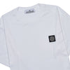STONE ISLAND 男性用ロゴパッチTシャツ S0013 V0001 SS25 128305596 [P]