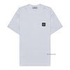 STONE ISLAND 男性用ロゴパッチTシャツ S0013 V0001 SS25 128305596 [P]