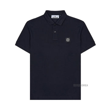 STONE ISLAND パッチロゴポロシャツ 128305601