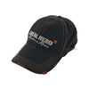 MARTINE ROSE Baseballkappe mit gesticktem Logo schwarz-orange SS25 1168WP13014 128305803 [P]