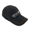 MARTINE ROSE Baseballkappe mit gesticktem Logo schwarz-orange SS25 1168WP13014 128305803 [P]